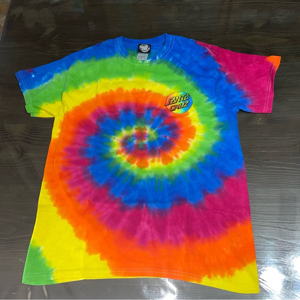 Santa Cruz tie dye T-shirt
